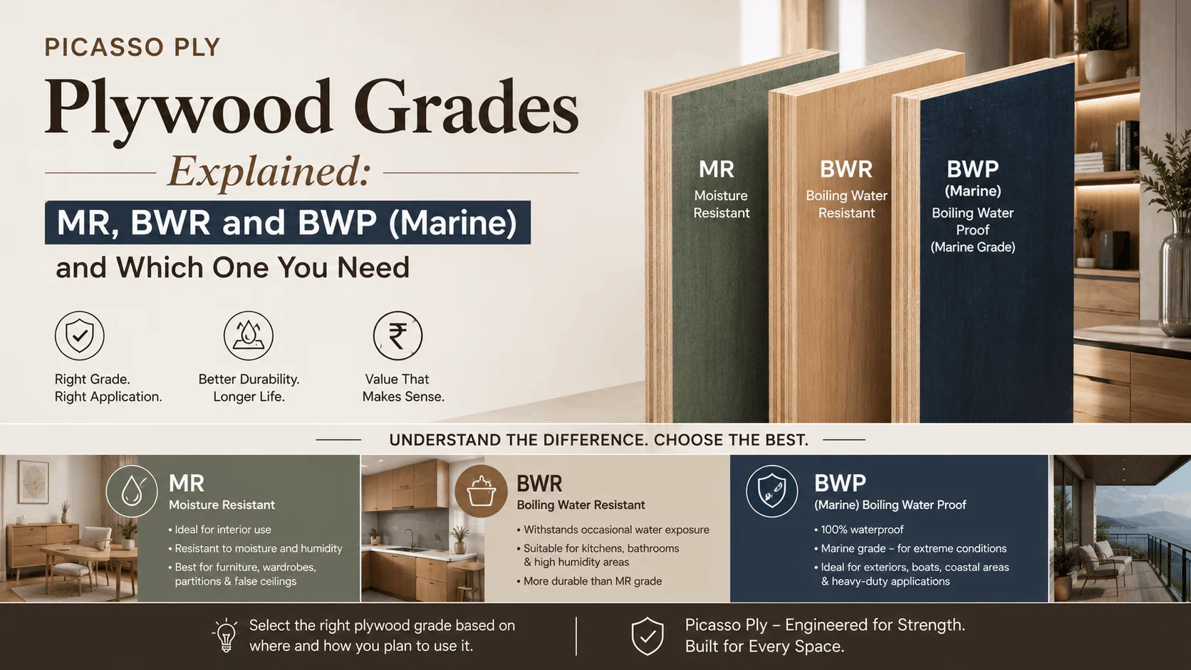 Plywood Grades Explained