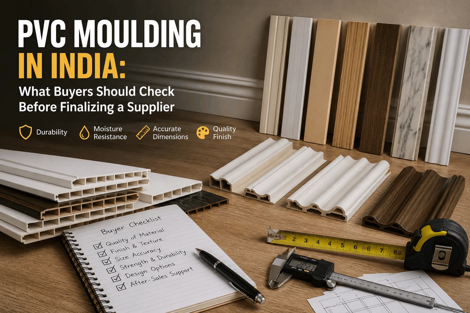 PVC Moulding in India: What Buyers Should Check Before Finalizing a Supplier