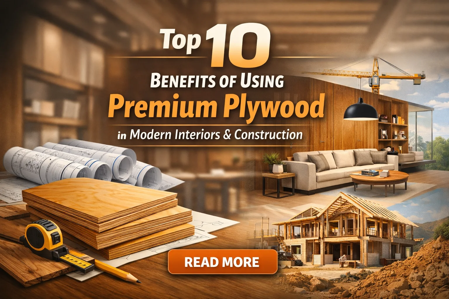 Top 10 Benefits of Using Premium Plywood